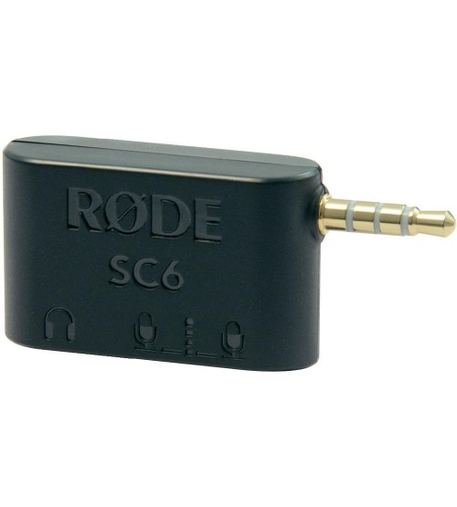 Rode SC6 Dual TRRS Input And Headphone Output For Smartphones